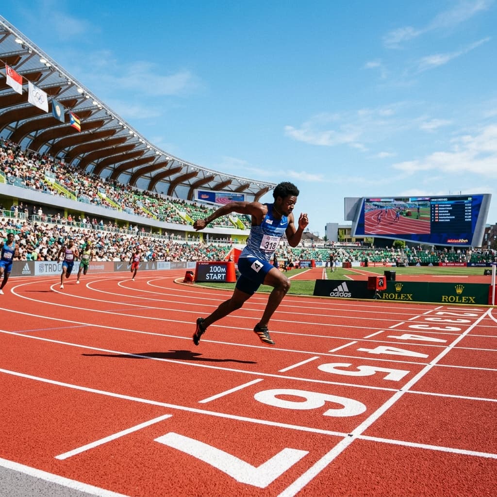 8-Lane Athletics Track