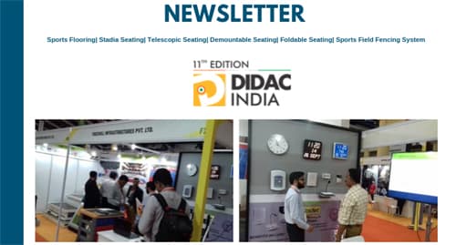 The Freewill stand at DIDAC India 2019, Bangalore