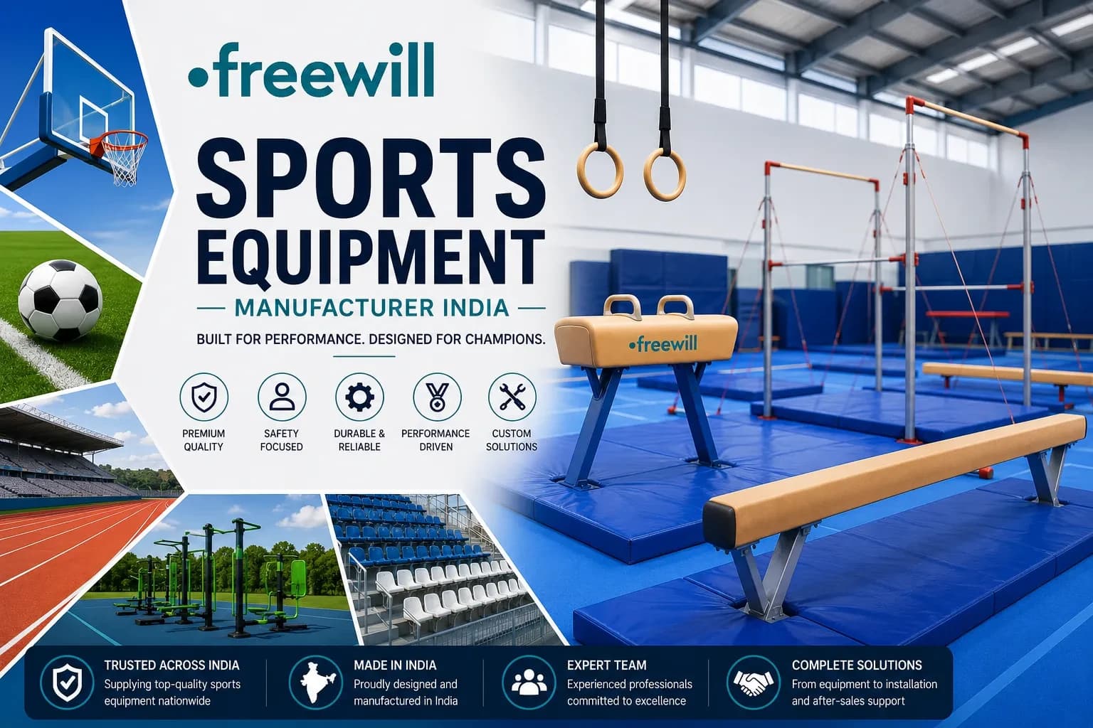 Made in India sports equipment